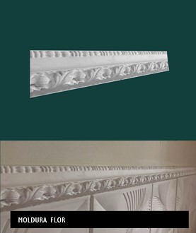 Moldura Flor