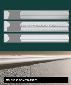 Molduras de Media Pared